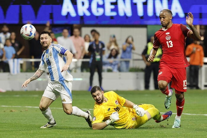 Coppa America, l'Argentina batte 2-0 il Canada nel primo match