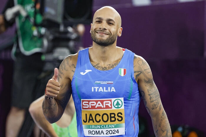 Europei atletica: Jacobs 'mi aspettavo di più, ma felice'