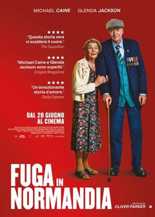 Michael Caine e Glenda Jackson, coppia cult di Fuga in Normandia