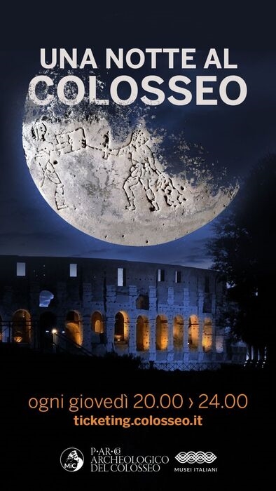 Una notte al Colosseo, dal 4 luglio via alle visite notturne