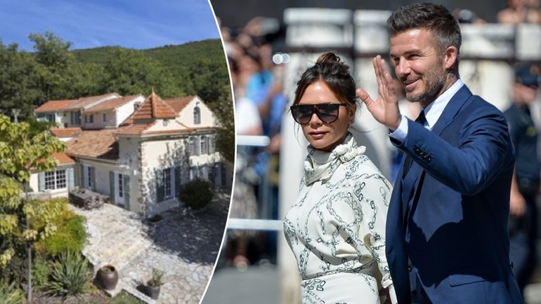 I Beckham stanno vendendo una villa in Francia, come sembra, foto.