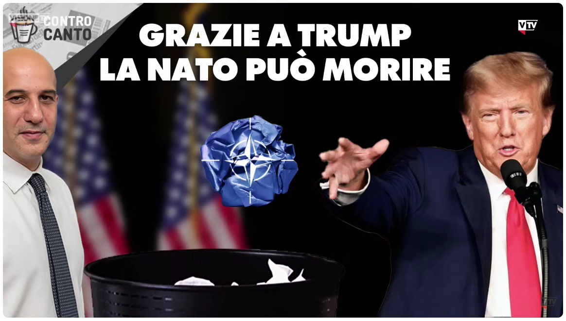 Visione TV: Grazie a Trump la Nato può morire - Il Controcanto - Rassegna stampa del 12 Febbraio 2024