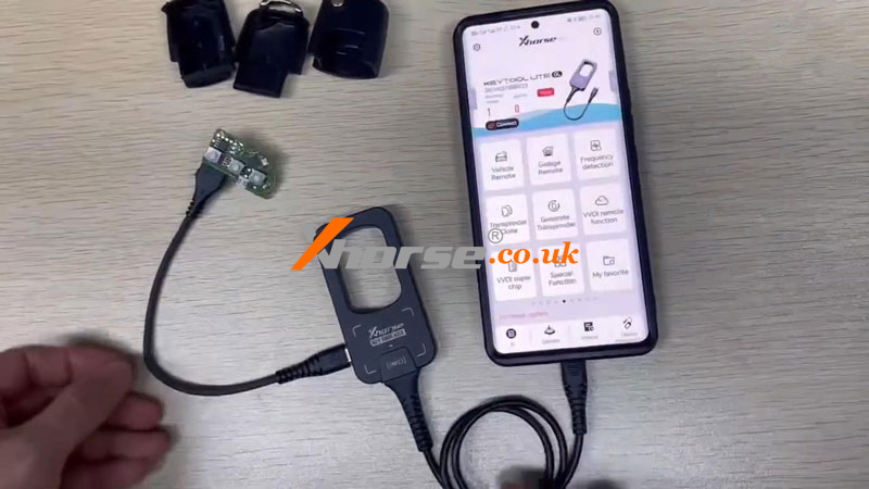 Xhorse VVDI BEE Key Tool Lite Genera telecomando cablato Audi