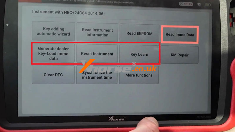 Xhorse VVDI Key Tool Plus aggiunge Audi Q3 Smart Key tramite OBD